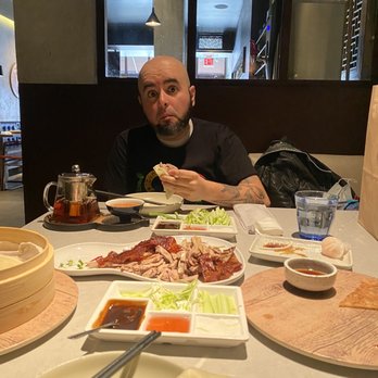 Uluh - Me eating pecking duck - Tea Rooms Near Me - New York, New York Uluh - Me eating pecking duck - Tea Rooms Near Me - New York, New York