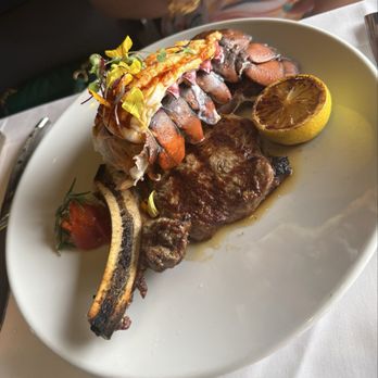 Island Prime - Bone in Ribeye with Cold Water Lobster - Seafood Near Me - San Diego, California Island Prime - Bone in Ribeye with Cold Water Lobster - Seafood Near Me - San Diego, California