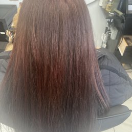 Root touch up and style Root touch up and style