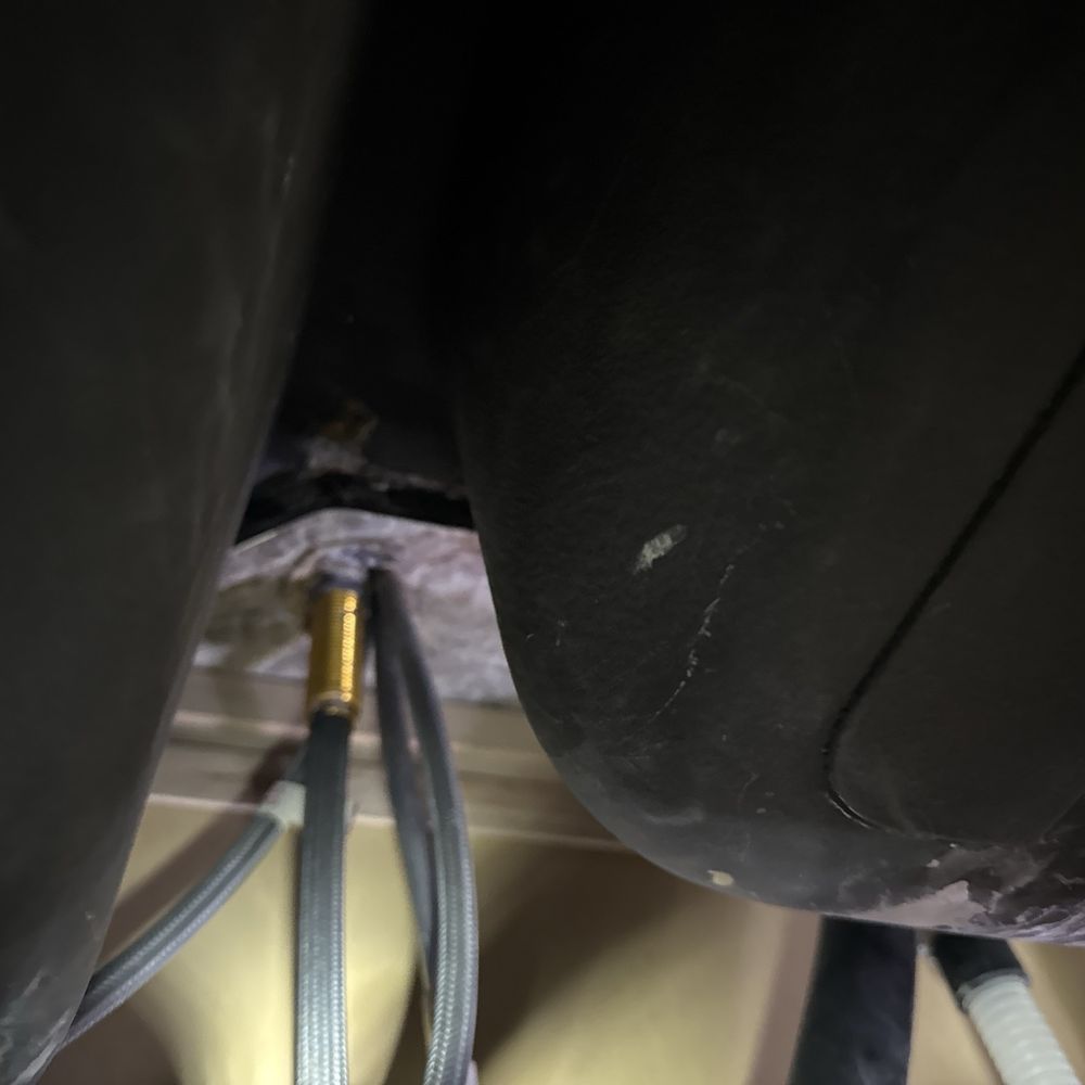 This was challenging to unscrew and thankfully Ruben got the job done!