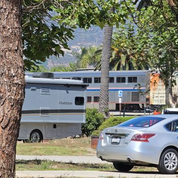 The Spot - Amtrak in background - American Near Me - Carpinteria, California The Spot - Amtrak in background - American Near Me - Carpinteria, California