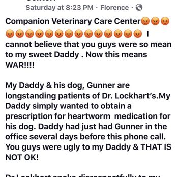 Companion Veterinary Care Center - Veterinarians Near Me - Florence, South Carolina Companion Veterinary Care Center - Veterinarians Near Me - Florence, South Carolina