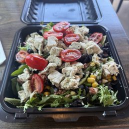 Southwest salad with chicken Southwest salad with chicken