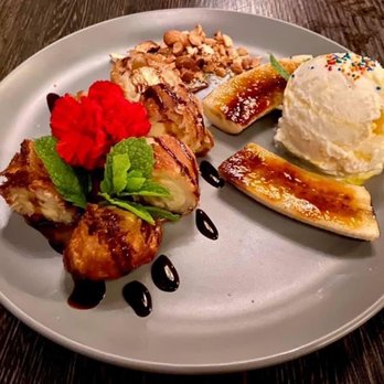 Lamaii - Banana trio dessert - Thai Near Me - Las Vegas, Nevada Lamaii - Banana trio dessert - Thai Near Me - Las Vegas, Nevada