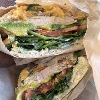 Oaklandia Cafe X Bakery - Smoked Turkey Bacon Cheddar Avocado Ranch Sandwich Lunch - Coffee & Tea Near Me - Oakland, California