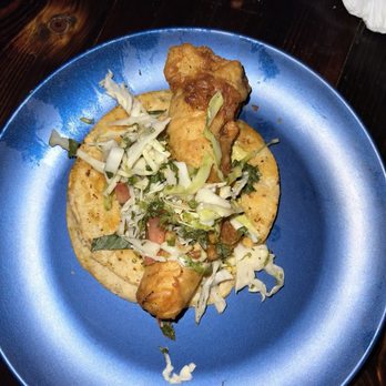 Aztec Dave's Cantina - Beer Battered Cod Taco - Cocktail Bars Near Me - Chicago, Illinois