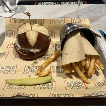 Burger Theory - Burger with fries - Burgers Near Me - Grand Rapids, Michigan