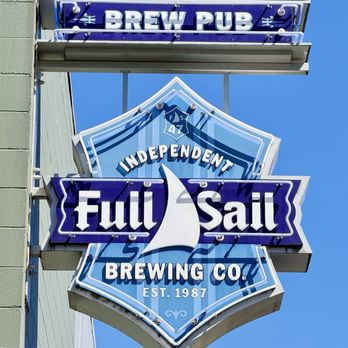Full Sail Brew Pub - Outside sign - Pubs Near Me - Hood River, Oregon Full Sail Brew Pub - Outside sign - Pubs Near Me - Hood River, Oregon