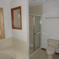 Jenkins Contracting - This bathroom was functional but was lacking in features.