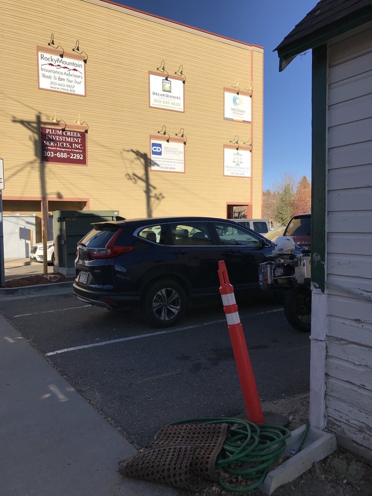 Parking behind store Yelp