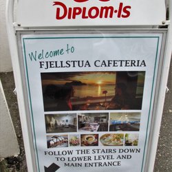 Fjellstua Kafé - Cool sign