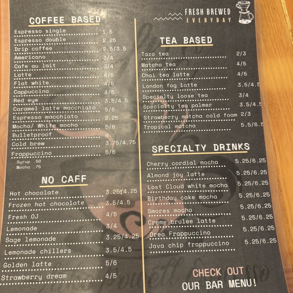 LP Espresso - Menu - Coffee & Tea Near Me - Page, Arizona LP Espresso - Menu - Coffee & Tea Near Me - Page, Arizona