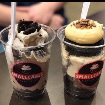 Smallcakes - Spring - Peanut butter cupcake and peanut butter ice cream are wonderful! - Cupcakes Near Me - Spring, Texas