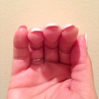 Studio Nails & Spa - You can see on the edges of the tips how the polish was not carried through. - Nail Salons Near Me - Pico Rivera, California Studio Nails & Spa - You can see on the edges of the tips how the polish was not carried through. - Nail Salons Near Me - Pico Rivera, California