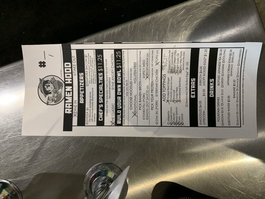Menu photo 2 Ramen Hood Scottsdale, AZ Menu photo 2 Ramen Hood Scottsdale, AZ
