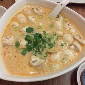 Pinto Thai Bistro - Tom Kha Gai Chicken Coconut soup - Thai Near Me - Seattle, Washington Pinto Thai Bistro - Tom Kha Gai Chicken Coconut soup - Thai Near Me - Seattle, Washington