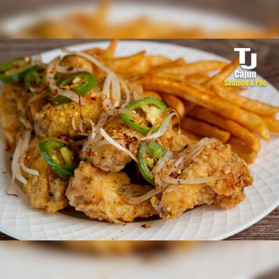 TJ Cajun Seafood, Wings and Pho by null