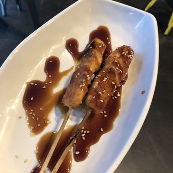 Food Terminal - Salmon skewers - Malaysian Near Me - Chamblee, Georgia