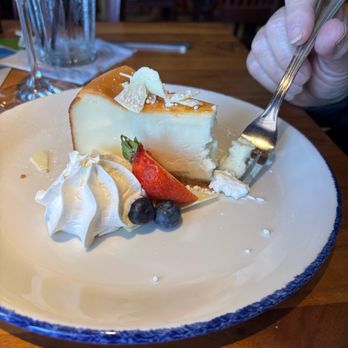 Landry's Seafood House - New York Cheesecake (had the strawberry sauce held off) - Seafood Near Me - Branson, Missouri Landry's Seafood House - New York Cheesecake (had the strawberry sauce held off) - Seafood Near Me - Branson, Missouri