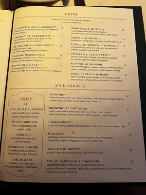 Menu photo 3 Felice 56 New York, NY