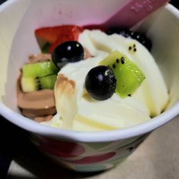 Good yogurt, though can get pricey at about 47 cents an ounce. This was almost a $7 treat!