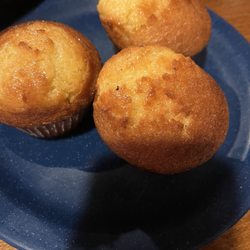 Melt in your mouth sweet cornbread muffins.