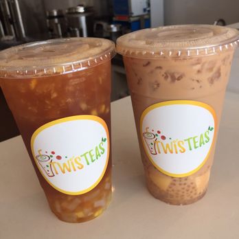 Twisteas - Pineapple Mayhem & Caramel Macchiato Milk Tea ~ - Bubble Tea Near Me - Monterey Park, California Twisteas - Pineapple Mayhem & Caramel Macchiato Milk Tea ~ - Bubble Tea Near Me - Monterey Park, California