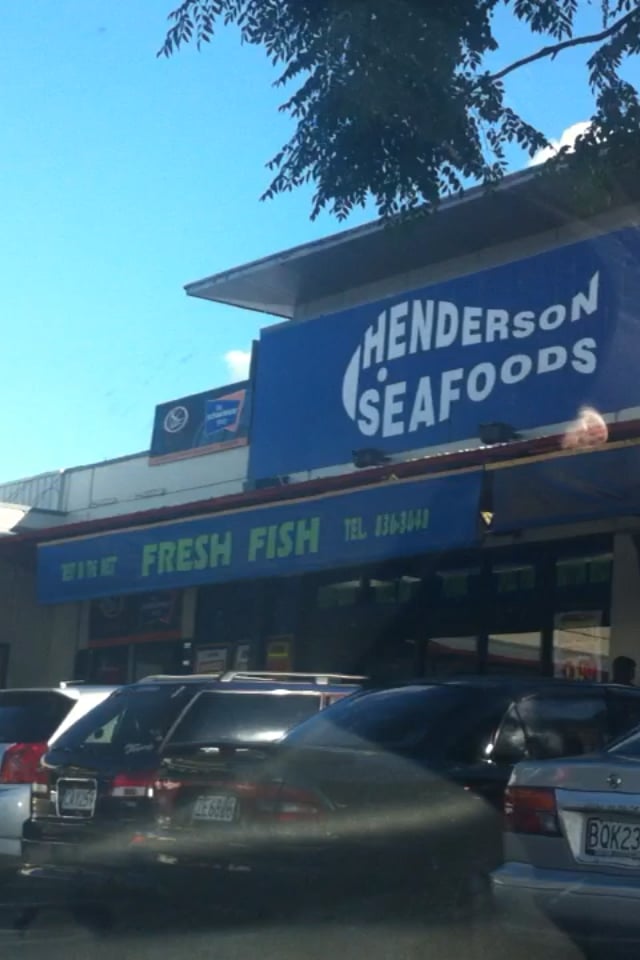 HENDERSON SEAFOOD Updated September 2024 1 Pioneer St, Auckland