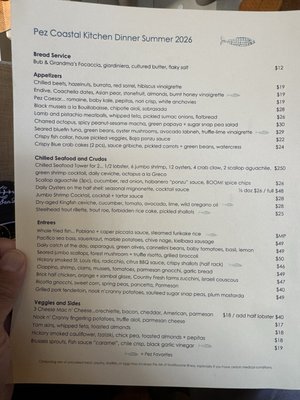 Menu photo 2 Pez Coastal Kitchen Pasadena, CA Menu photo 2 Pez Coastal Kitchen Pasadena, CA