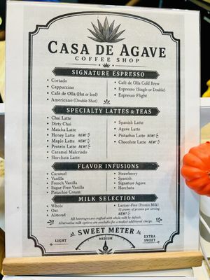 Menu photo 1 Casa De Agave Downey, CA