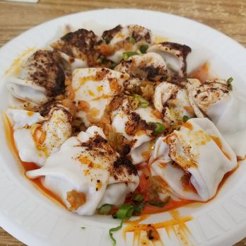 White Bear - Wonton in Chile oil #6 - Chinese Near Me - Flushing, New York White Bear - Wonton in Chile oil #6 - Chinese Near Me - Flushing, New York