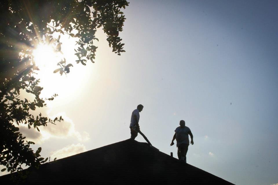 Slide of Castle Roofing