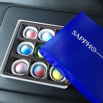 Sappho Chocolates - Almost seems shameful to eat something so beautiful, but I think I'll be able to manage the guilt! - Chocolatiers & Shops Near Me - South Daytona, Florida Sappho Chocolates - Almost seems shameful to eat something so beautiful, but I think I'll be able to manage the guilt! - Chocolatiers & Shops Near Me - South Daytona, Florida
