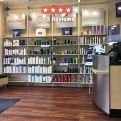 Great Clips - Nice display of products.