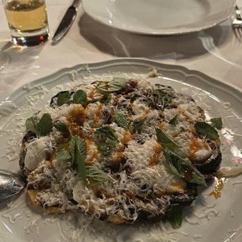 Carbone - Eggplant & Zucchini Scapece - Italian Near Me - New York, New York Carbone - Eggplant & Zucchini Scapece - Italian Near Me - New York, New York