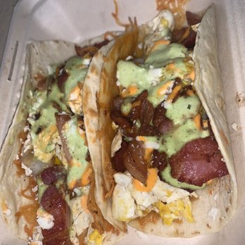 Burrito Bomba - Breakfast Tacos with Jalapeño Ranch Aioli - Mexican Near Me - Glendale, California