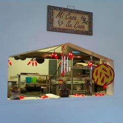 La Juanita Mexican Cuisine and Grill - The kitchen window. You can hear the cooks singing!