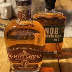 WhistlePig - 12 year Old World Rye Knob Creek - Kentucky Straight Rye