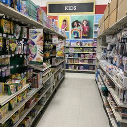 Michaels - Crayola aisle