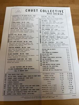 Menu photo 3 Ruse Brewing Portland, OR