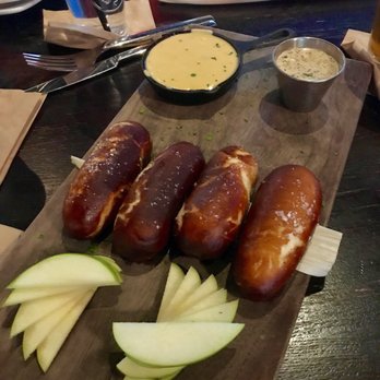 Barleymash - Pretzels with beer cheese and mustard - Sports Bars Near Me - San Diego, California Barleymash - Pretzels with beer cheese and mustard - Sports Bars Near Me - San Diego, California