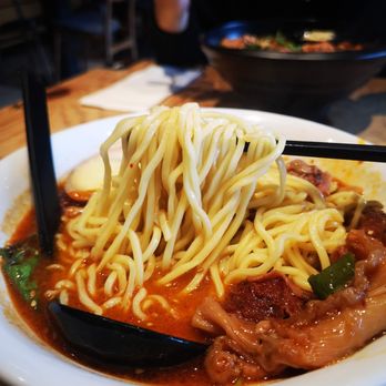 Hey Noodles - a plate of noodles with meat and vegetables - Chinese Near Me - Markham, Ontario