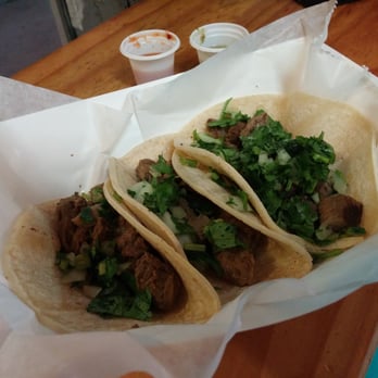 Holy Guacamole - 3 steak tacos - $6.50 - Mexican Near Me - Miami Beach, Florida