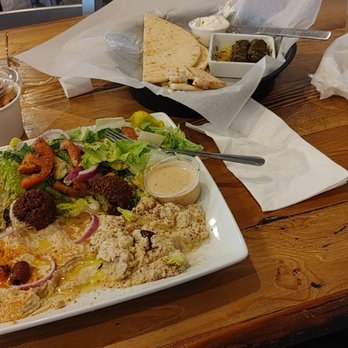 Habibi Mediterranean Grill - Veggie platter. - Mediterranean Near Me - Yuma, Arizona Habibi Mediterranean Grill - Veggie platter. - Mediterranean Near Me - Yuma, Arizona