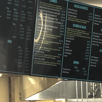 The Catch - Menu - Seafood Near Me - Lubbock, Texas