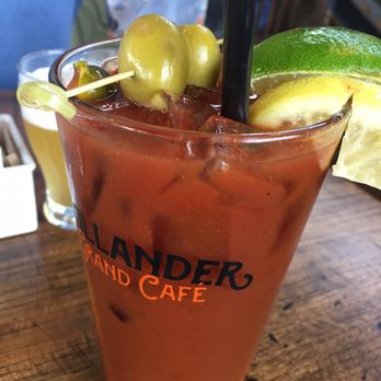 Café Hollander Hilldale - I don't even really like bloody marys but this one is swaying me. The traditional one at cafe Hollander. - American Near Me - Madison, Wisconsin