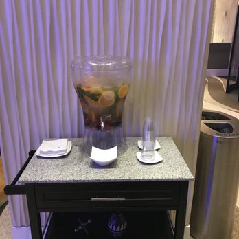Renaissance Arlington Capital View Hotel - Inside the hotel LOBBY -- Fruit infused water - Hotels Near Me - Arlington, Virginia