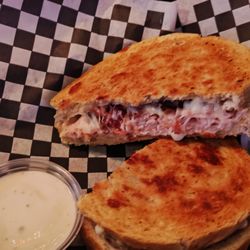 Red Wing Barrel House - Tureky, Bacon, Ranch Panini sandwich.