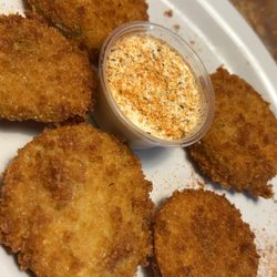 Huckleberry's - Fried Green Tomatoes