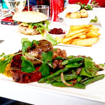 Bush Devine Cafe @Paulette Wines - My chicken verde with greens instead of corn salsa - Cafes Near Me - Polish Hill River, SA